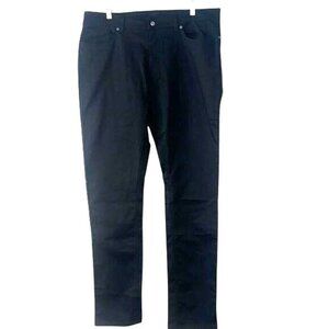 Oakley Mens Custom Fit Black Pants Size 38 Made In Italy